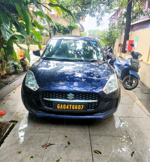 swift for rent in goa
